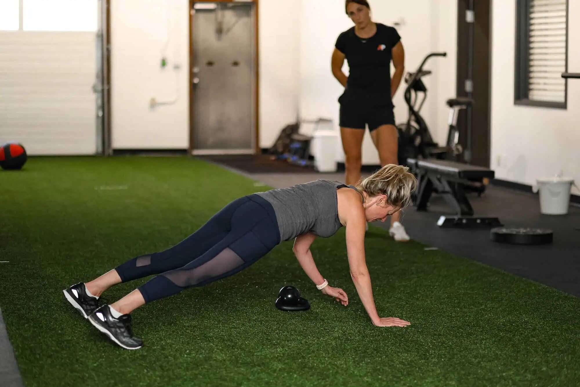 Cancer rehabilitation exercise session focused on rebuilding strength and mobility